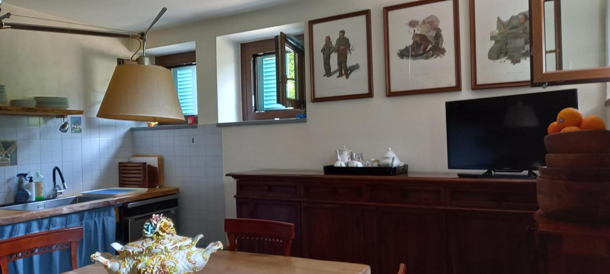 הוילה Santo Bagnena Al Casale Da Rossana מראה חיצוני תמונה