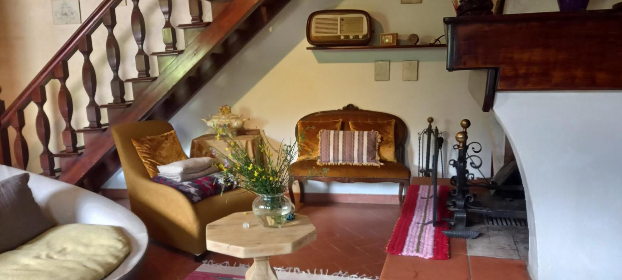 הוילה Santo Bagnena Al Casale Da Rossana מראה חיצוני תמונה